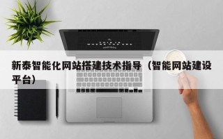 伊犁哈萨克新泰智能化网站搭建技术指导（智能网站建设平台）